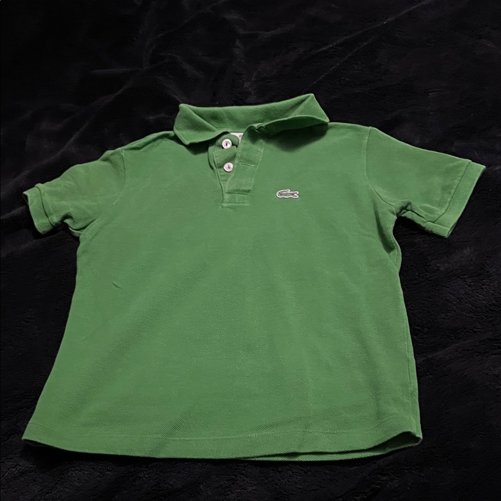 Lacoste Kids Polo in Classic Green